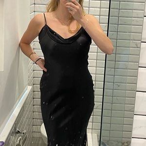 Hansen and Gretel 100% silk slip dress